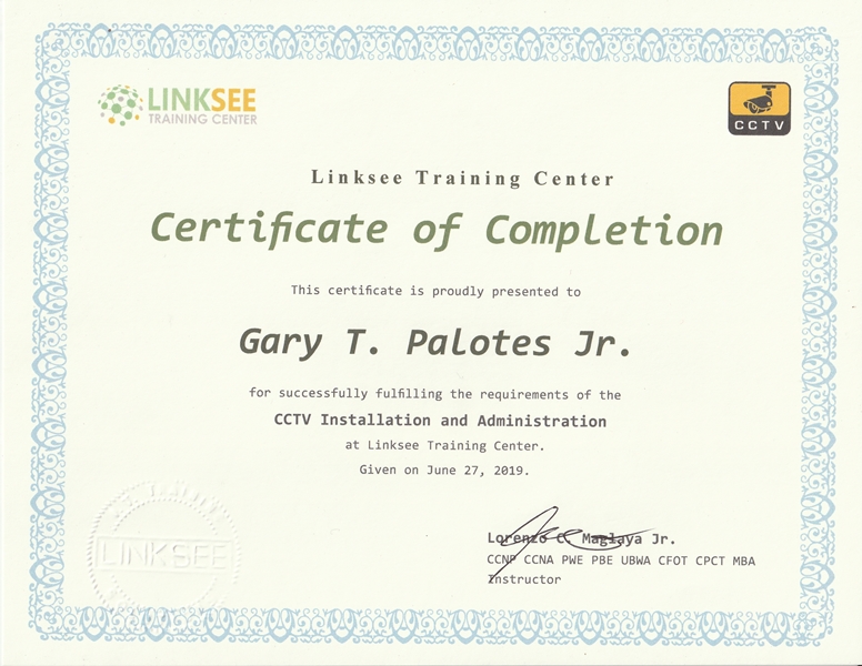 CCTV Installation and Administration